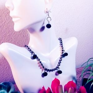 Earrings and Necklace Set
